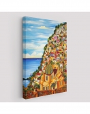 Roberto Gagliardi'nin Positano İsimli Tablosu-6328