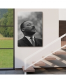 Martin Luther King Dekoratif Kanvas Duvar Tablosu-6374