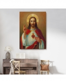 İsa'nın En Kutsal Kalbi Tablosu - The Most Sacred Heart Of Jesus-6478