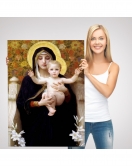 Zambak İle Bakire Tablosu - The Madonna of the Lilies-6479