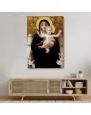 Zambak İle Bakire Tablosu - The Madonna of the Lilies-6479