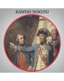 Yorktown Kuşatması Tablosu - Couder Yorktown Versailles-6546