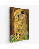 Gustav Klimt'in The Kiss İsimli Eseri Kanvas Tablo-5128