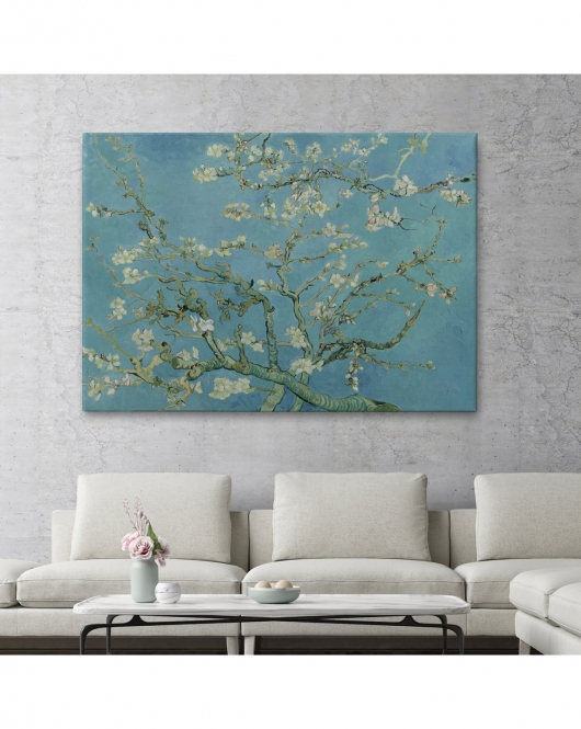 Vincent Van Gogh-Blossoming Badem Ağacı Eseri / Blossoming Almond Tree (1890)-5164