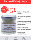 Portakal Kabuğu Yağlı Krem Deodorant 40 ml. %100 Doğal