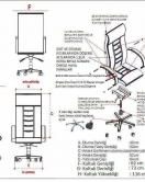 OKAS Yönetici Koltuğu 80x52x49