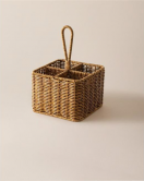 Madame Coco Ceriselle Rattan Kaşıklık 18x18x13 Cm