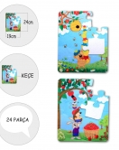 ENA Elmacı Ayı 3+ Keçe Yapboz - 3 Yaş Puzzle T044