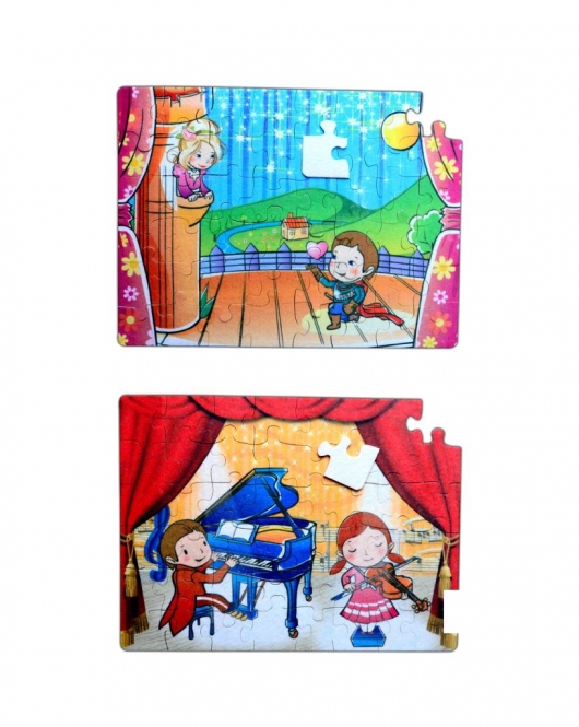 ENA Sahne 5+ Keçe Yapboz - 5 Yaş Puzzle T019