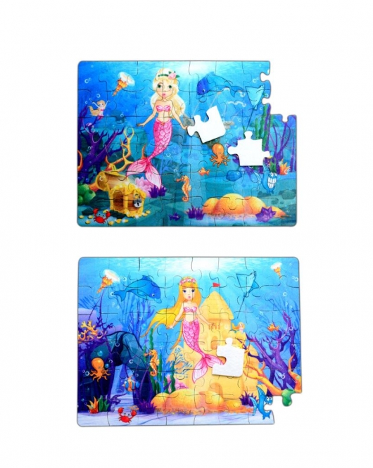 ENA Deniz Kızı 5+ Keçe Yapboz - 5 Yaş Puzzle T041