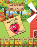 ENA Meyveler Kumaş Sessiz Kitap T049 - Bez Kitap , Eğitici Oyuncak , Yumuşak ve Hışırtılı