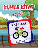 ENA Taşıtlar Kumaş Sessiz Kitap T050 - Bez Kitap , Eğitici Oyuncak , Yumuşak ve Hışırtılı