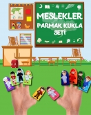 ENA Meslekler 10 Parça Parmak Kukla , Eğitici Oyuncak T761