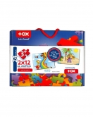 ENA Gökkuşağı 3+ Keçe Yapboz - 3 Yaş Puzzle T042