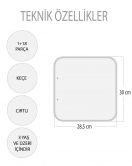 ENA ( Sebzeler ) Parça-Bütün Eşleşmeler Keçe Cırtlı Aktivite Sayfası - Çocuk Etkinlik , Eğitici