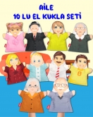 40 Parça - 4 Mega Set ENA El Kukla , Eğitici Oyuncak