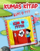 ENA Kim O Kumaş Sessiz Kitap T096 - Bez Kitap , Eğitici Oyuncak , Yumuşak ve Hışırtılı