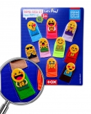 ENA Emojiler 10 Parça Parmak Kukla , Eğitici Oyuncak T106