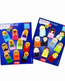 2 Set - 20 Parça ENA Emojiler ve Aile Bireyleri Parmak Kukla T106 T751