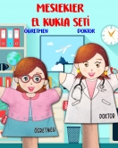 2 Parça ENA Meslekler El Kukla Set , Eğitici Oyuncak