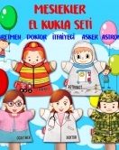 5 Parça ENA Meslekler El Kukla Set , Eğitici Oyuncak