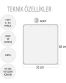 3 Set - 84 Parça Büyük - Küçük Meyve, Sıradakini Biliyorum Yaz ve Kış Oyunu Keçe Cırtlı Duvar Panoları , Eğitici Oyuncak