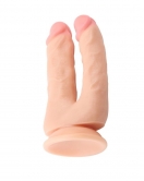 Bromeo Çiftli Kıkırdaklı Gerçekçi Dildo