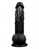 19CM Gerçekçi Siyah Dildo Yapay Penis