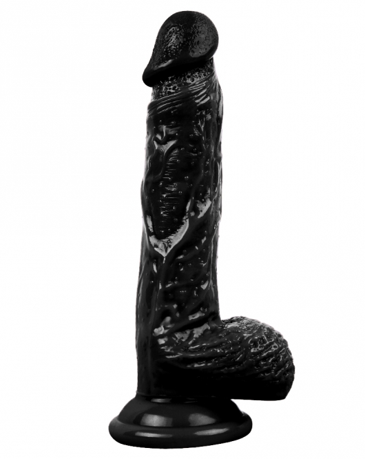 21CM Gerçekçi Zenci Dildo Penis