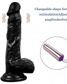 21CM Gerçekçi Zenci Dildo Penis