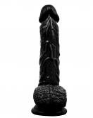 21CM Gerçekçi Zenci Dildo Penis