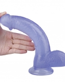 23CM Mor Renk Dildo Penis