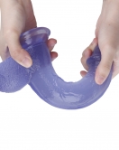 23CM Mor Renk Dildo Penis