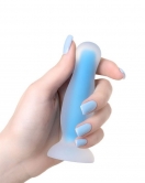 Beyond Kyle Glow Gece Parlayan Anal Plug , Silikon, Şeffaf, 10 cm