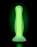 Beyond Victor Glow Karanlıkta Parlayan Anal Plug Silikon Şeffaf 10 cm