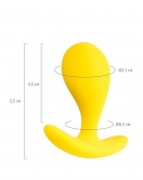 Blob Anal Plug Sarı 5,5 cm