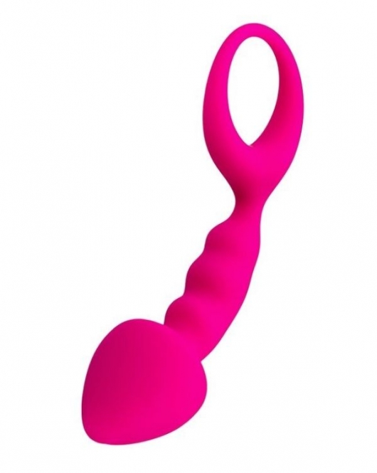 Bong Anal Plug Pembe 12,5 cm