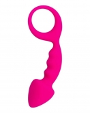 Bong Anal Plug Pembe 12,5 cm