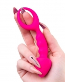 Bong Anal Plug Pembe 12,5 cm