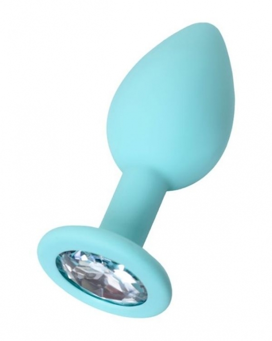 Brilliant Anal Plug beyaz kristalli 7 cm 26 g