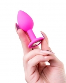 Brilliant Anal Plug Pembe 8 cm 50 g