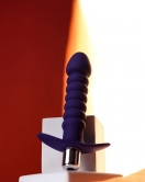 Condal anal vibratör suya dayanıklı Mor, 14 cm