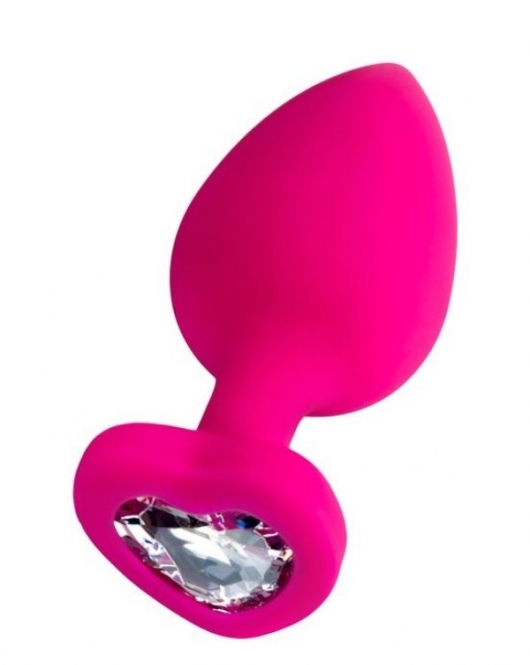 Diamond Heart Anal Plug Pembe 9,5