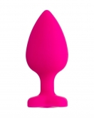 Diamond Heart Anal Plug Pembe 9,5