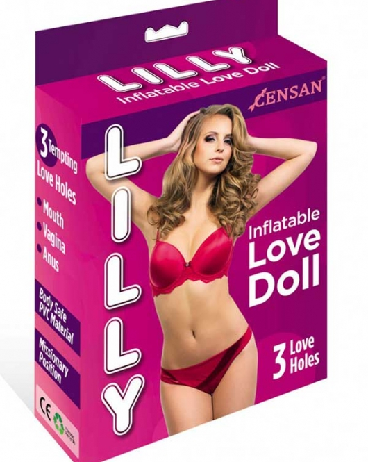 Lilly Love Doll 3 İşlevli Şişme Bebek