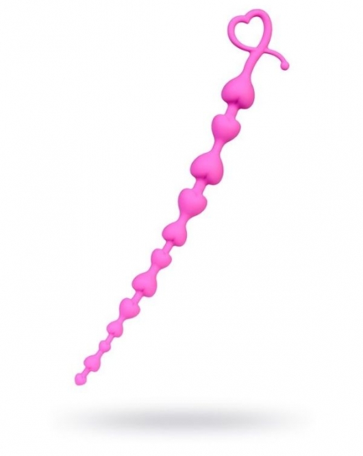 Long Sweety anal Zinciri silikon pembe 34 cm 2,7 cm