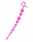 Long Sweety anal Zinciri silikon pembe 34 cm 2,7 cm