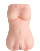 Masturbator Realistik, Cherry Ripe, SoftSkin, Ten, 15cm