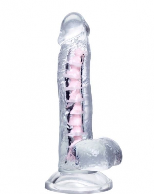 Paret Kıkırdaklı Jel Dildo 18 cm