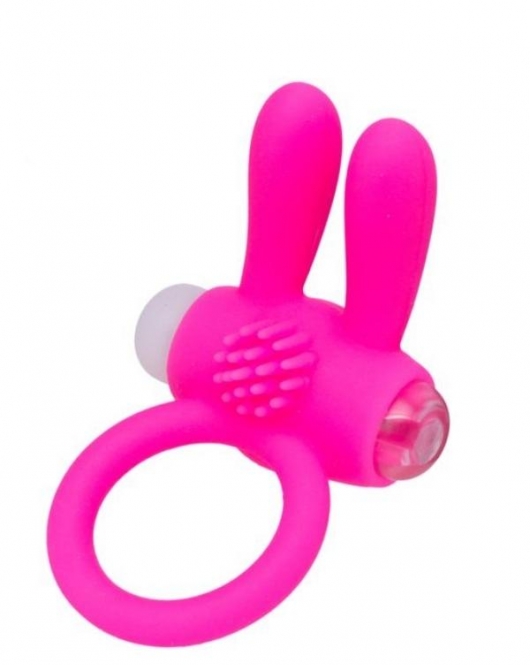 Rabbi Penis Halkası silikon pembe 2,5 cm